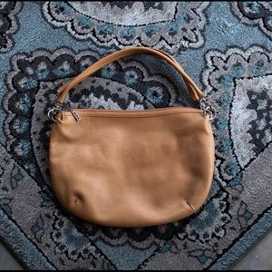 👜 TAN LEATHER HANDBAG 👜